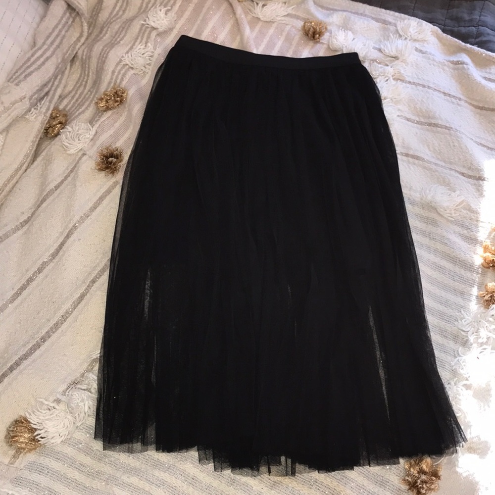 Black midi skirt - Picture 3 of 6